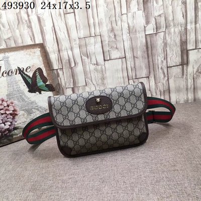 Gucci 493930 coffee waist pack 40353